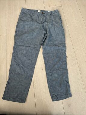 GAP Girlfriend khaki blue pants